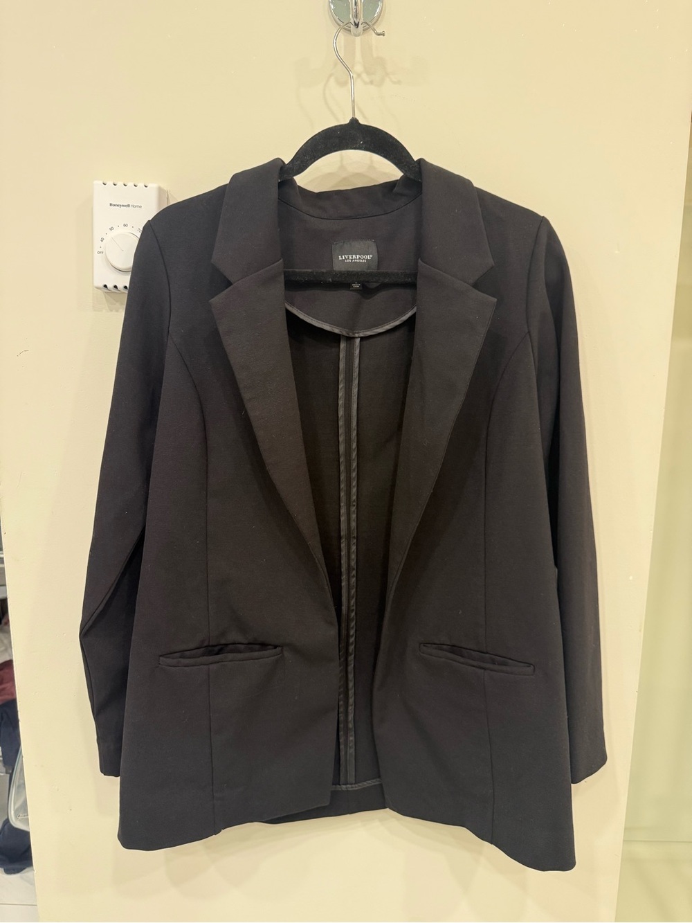 Black Blazer with Pockets